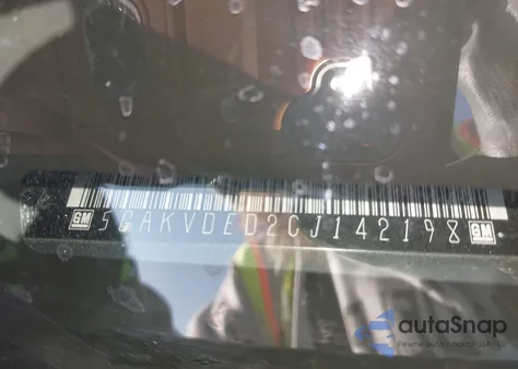 2012 Buick Enclave Premium из США, поврежденный, VIN 5GAKVDED2CJ142198